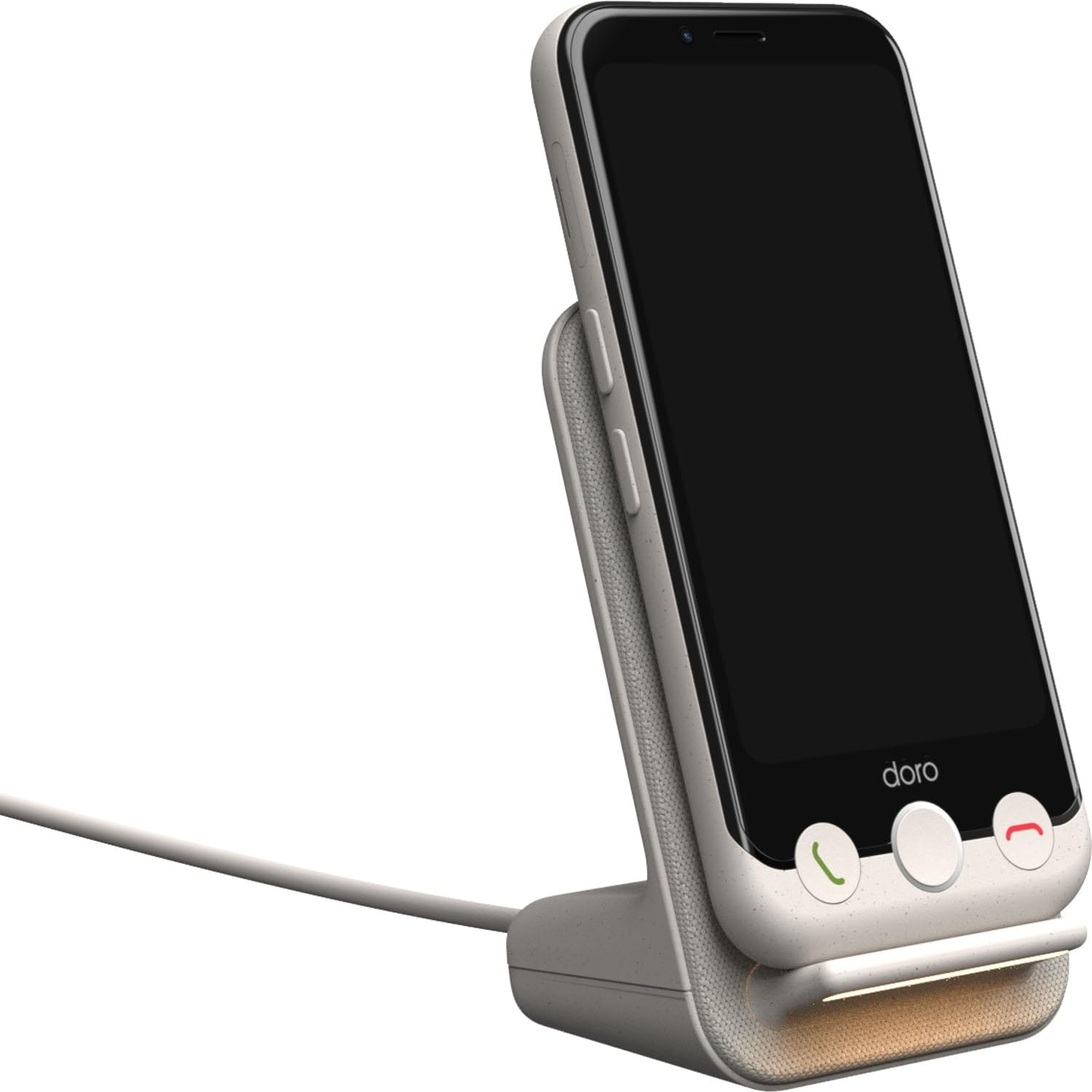 Doro 8916 Caricabatterie per dispositivi mobili Smartphone Bianco Carica wireless Interno (DORO AURORA WIRELESS CHARGER STCHAR)