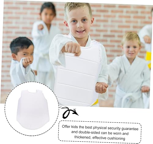 Miniatura 6 de FOYTOKI 1 unid herramientas de protección de pecho para niños pequeños almohadilla de pecho boxeo cuerpo protector de costilla de boxeo