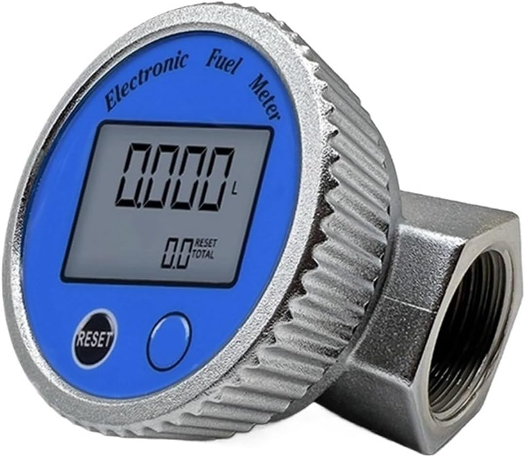 Water Meter,Sprayer Water Meter 1 Piece Dn25mm Flow Meter Digital Gauge Flow Meter Blue