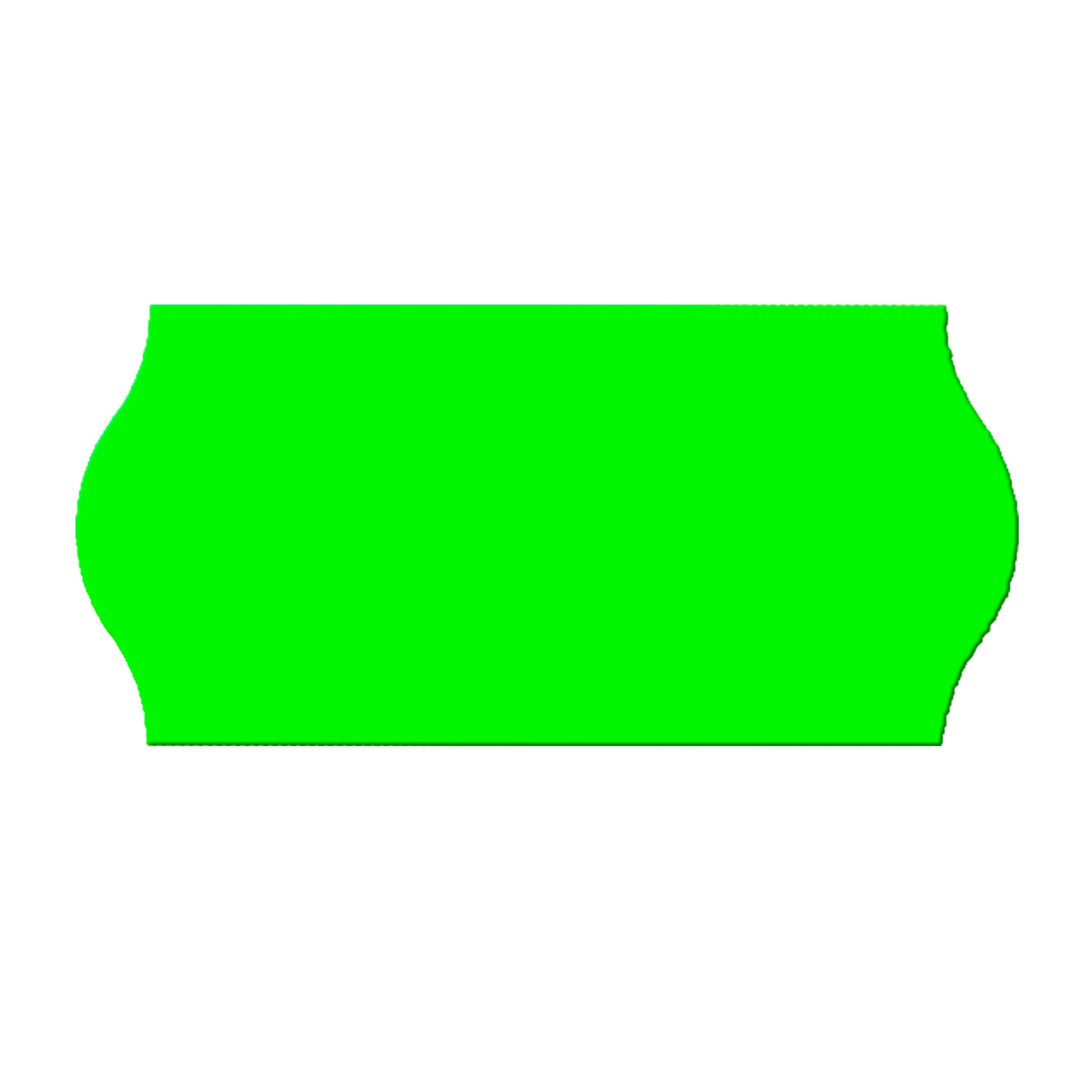 36 rotoli Etichette leuchtgruen, per Prezzatrice 1 cifre, permanente, 26 X 12 mm, 36 rotoli = 54.000 Etichette Verde [E1] von epo52