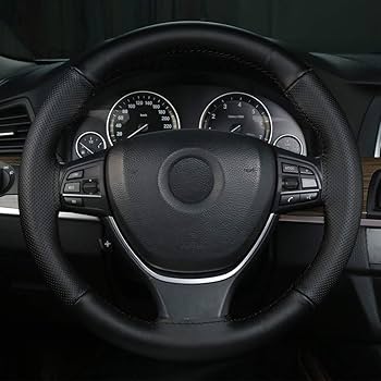 Amazon | ZATOOTO ハンドルカバー 編み込み式 本革 ステアリングカバー