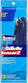 Gillette Sensor 2 Lubrastrip Disposable Razors - 12ct, Pack of 2
