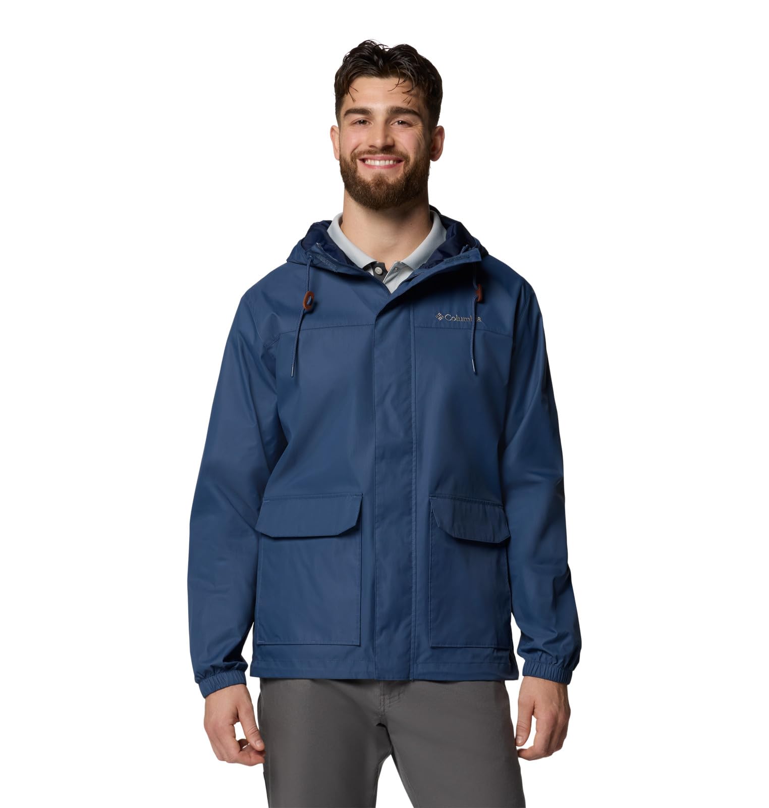 Columbia Men's The Drizz Jacket Medium Dark Mountain