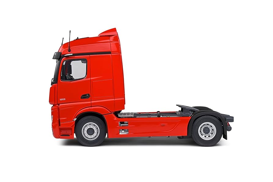 Amazon | ソリド 1/24 メルセデスベンツ アクトロス 2019 レッド