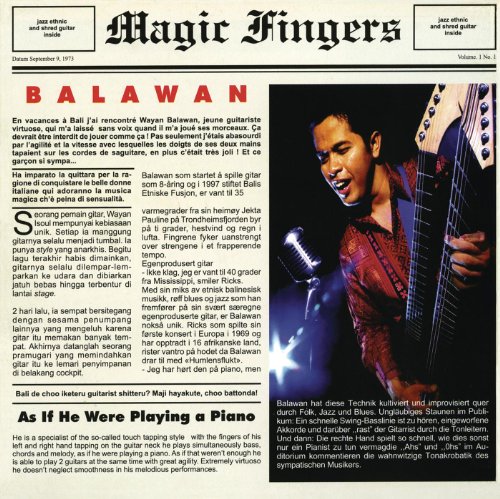 Play Magic Finger by Balawan on Amazon Music