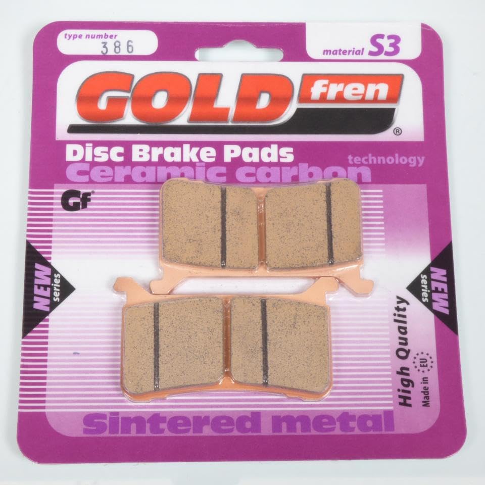Plaquette de frein Gold Fren Honda 600 Cbr Rr endurance et mordant constant