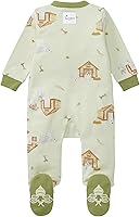 Vista 144 de Burt's Bees Baby - Pijama de una pieza para bebé, mameluco para dormir y jugar, algodón 100% orgánico, cremallera frontal Guitarra acústica.
