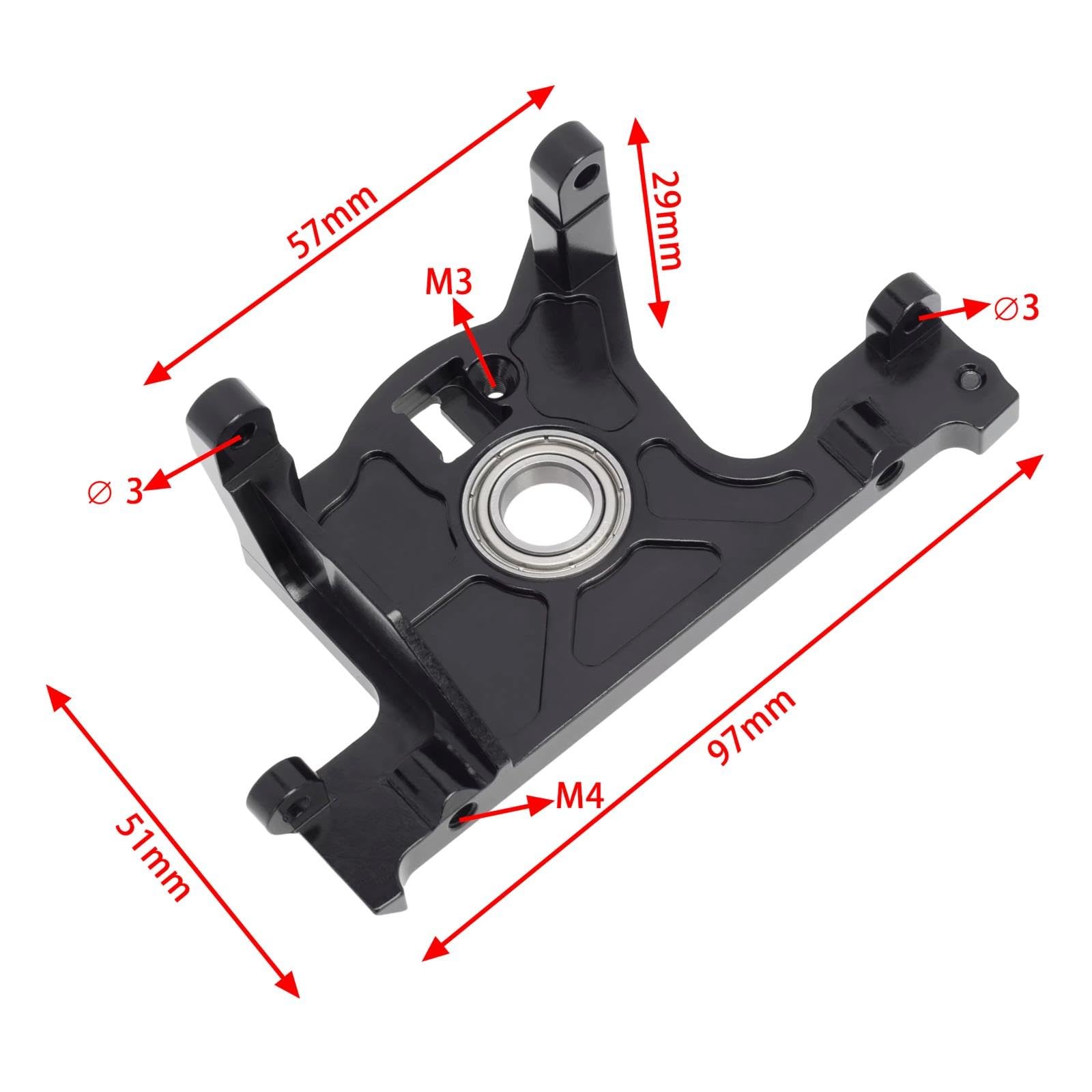 Soporte Motor para Traxxas para Rustler 4x4 para Vxl para Slash 4x4 1/10