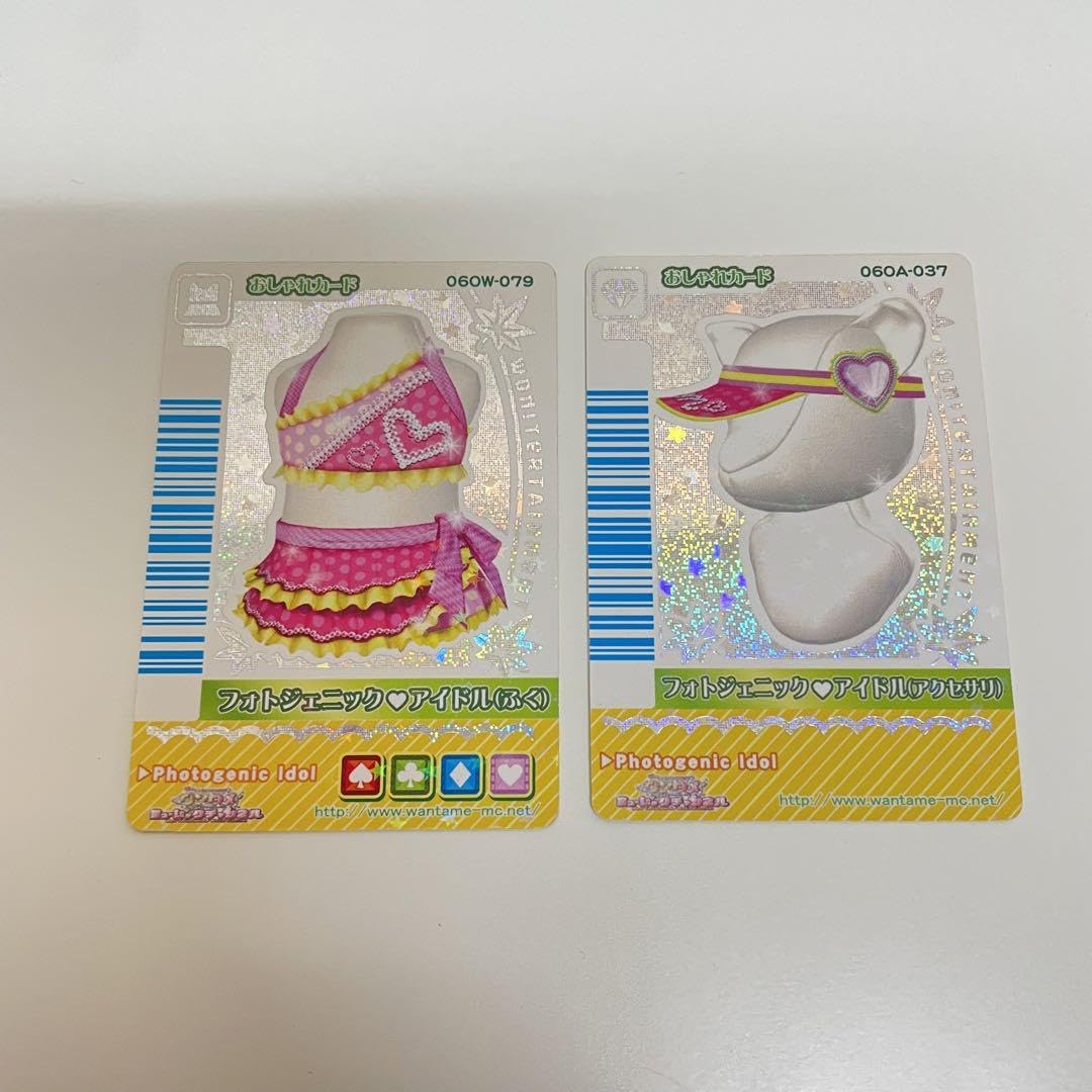 ワンタメカード フォトジェニック・アイドル（ふく）（アクセ
