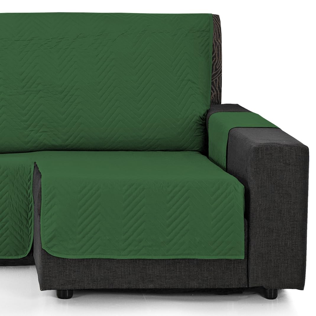 Couvre-canapé d'angle anthracite 280 cm Martina Home Milano pour salon