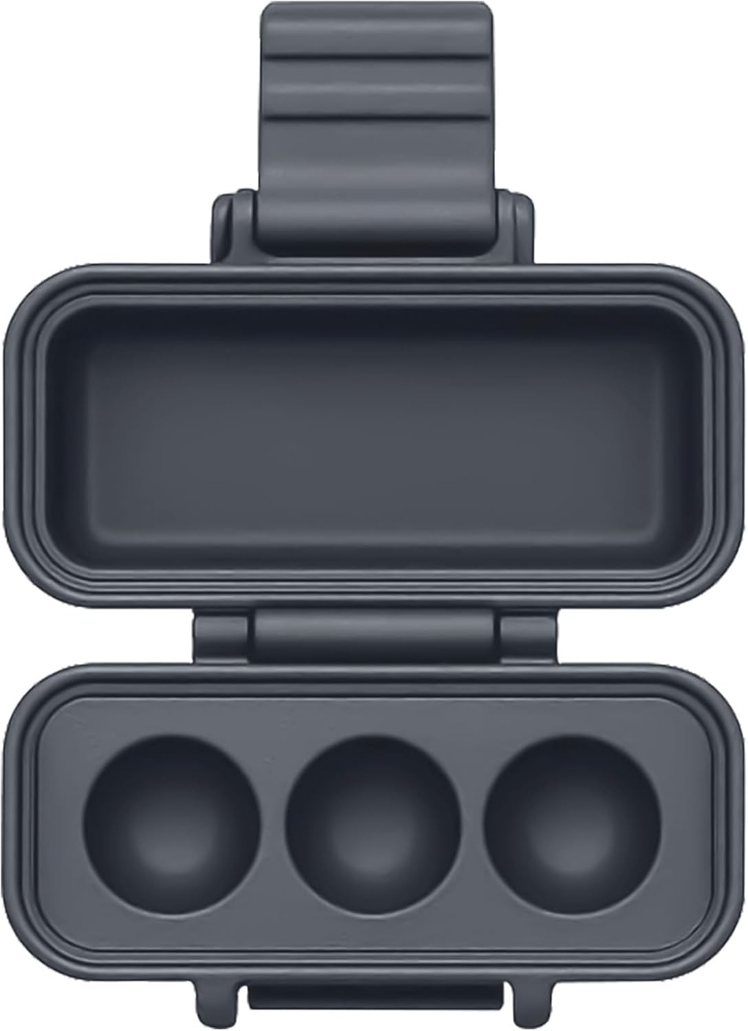 3D Printed Vial Storage Case - Waterproof 3ml Vial Storage Case with 25 Slots - Freezer Safe Hard Shell Essential Oil Case for Home, Fridge, Travel, 16mm Max Diameter, 35mm Max Height