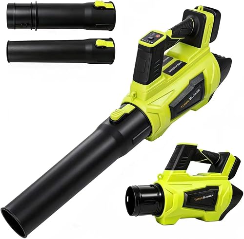 Cordless Leaf Blower Compatible with Ryobi Battery (Tool Only)