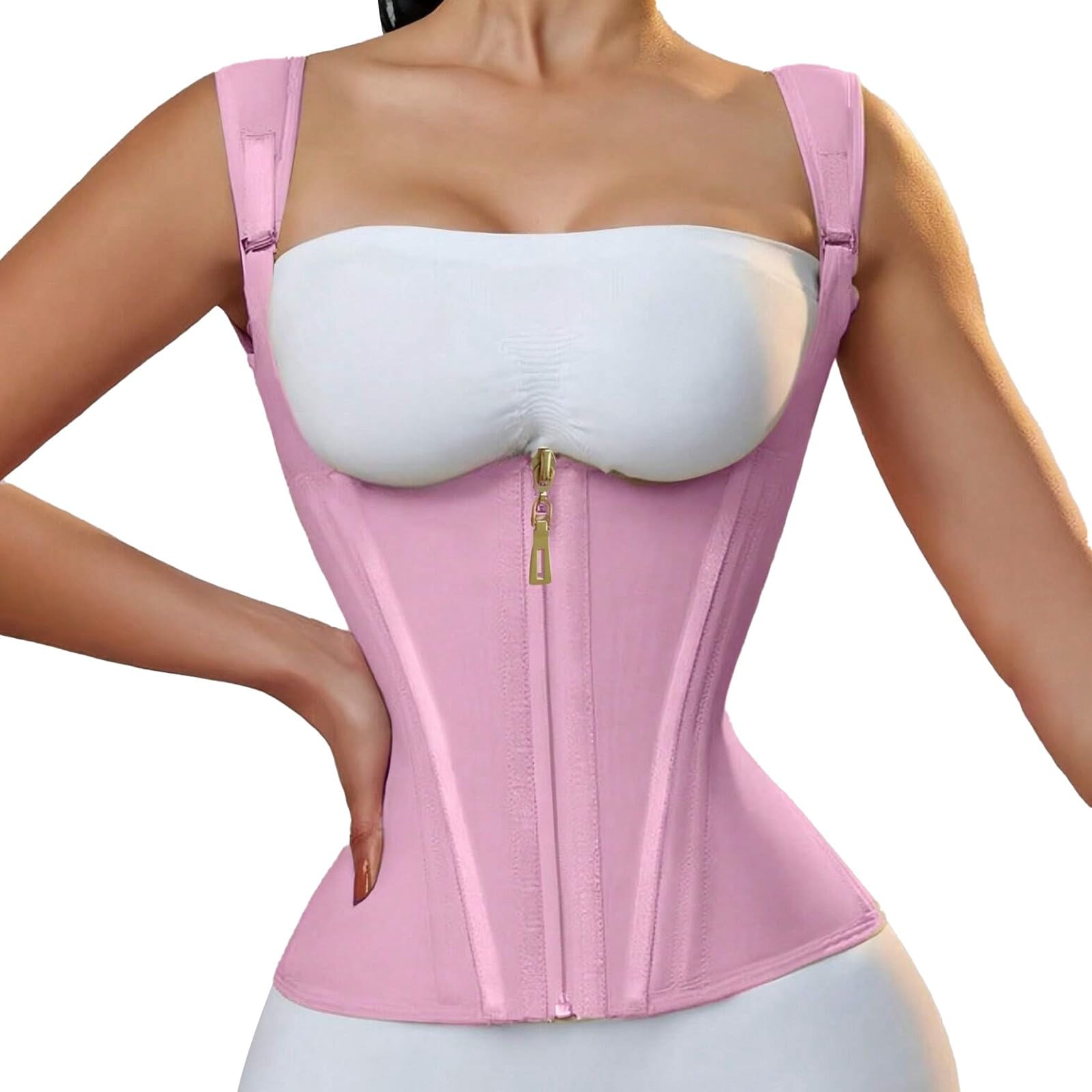 Genérico Faja Reductora Mujer Colombiana Moldeadora - Corsé Cinturón Abdomen Postquirúrgica/Postparto, Cintura Reloj de Arena con Soporte Lumbar y Diseño Deportivo
