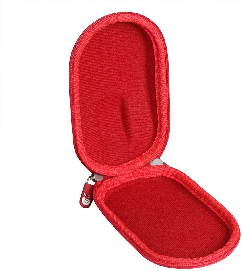 Hermitshell Hard Travel Case for Vssoplor/Jelly Comb 2.4G Slim Wireless Mouse (Only Case) (Red) image 3