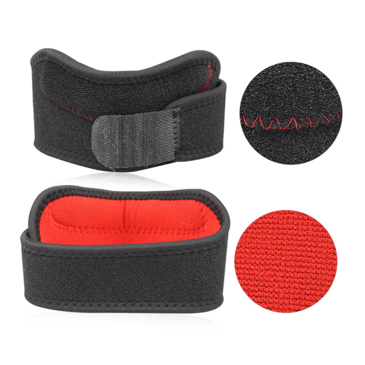 BRIGHTFUFU Compression Patella Strap 2 Pcs Sports Knee Pad for Outdoor Sports Comfortable Kneecap Running Knee Pad