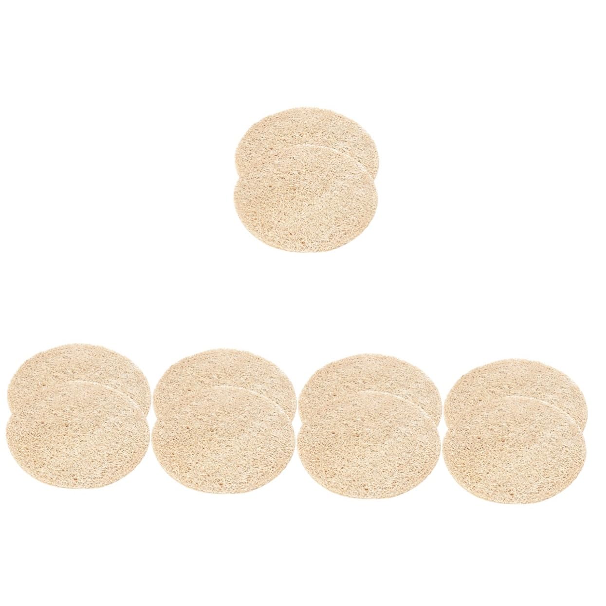 Éponges en luffa Ciieeo à haute absorption pour nettoyer la cuisine sans rayer