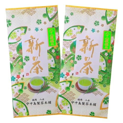 中島製茶本舗 [新茶]ギフト用 八女新茶 八十八夜摘み(100g×2袋)[2026年5月発送開始]