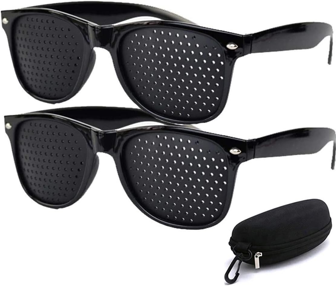 2 Pack Unisex AntiMyopia Astigmatism Glasses Men's Women's