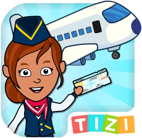 Tizi Town Airport: My Airplane Games for Kids Free