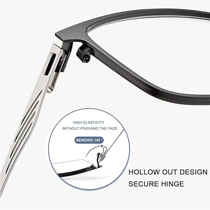 Transition Photochromic Multifocus Spring Hinge Progressive Reading Glasses Anti Blue Light Sunglasses UV Sun Readers