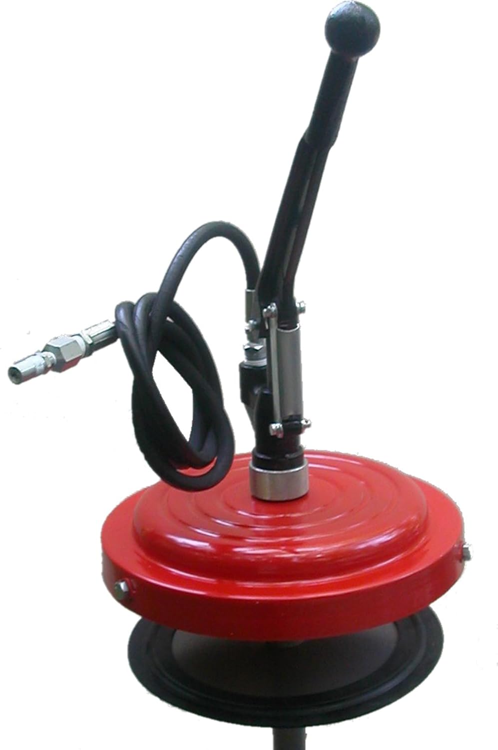 Clamp on Manual Grease Pump; Clamps to a 35lb (5 Gallon) Pail ; Develops 3500PSI of Grease Pressure.