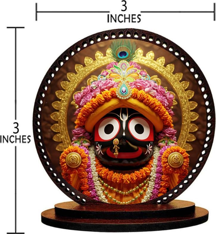 Image of Lord Jagannath ji Idol for car Dashboard & Home