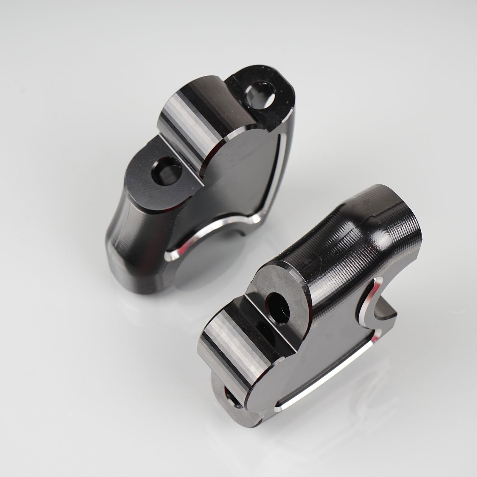 WOOGA Piezas modificadas para motocicleta Elevadores de manillar Kit de abrazadera de montaje de altura de 45 mm 25 mm hacia atrás Compatible con Ho&nda Rebel CMX 1100500/300/250 Accesorios 2017-2024