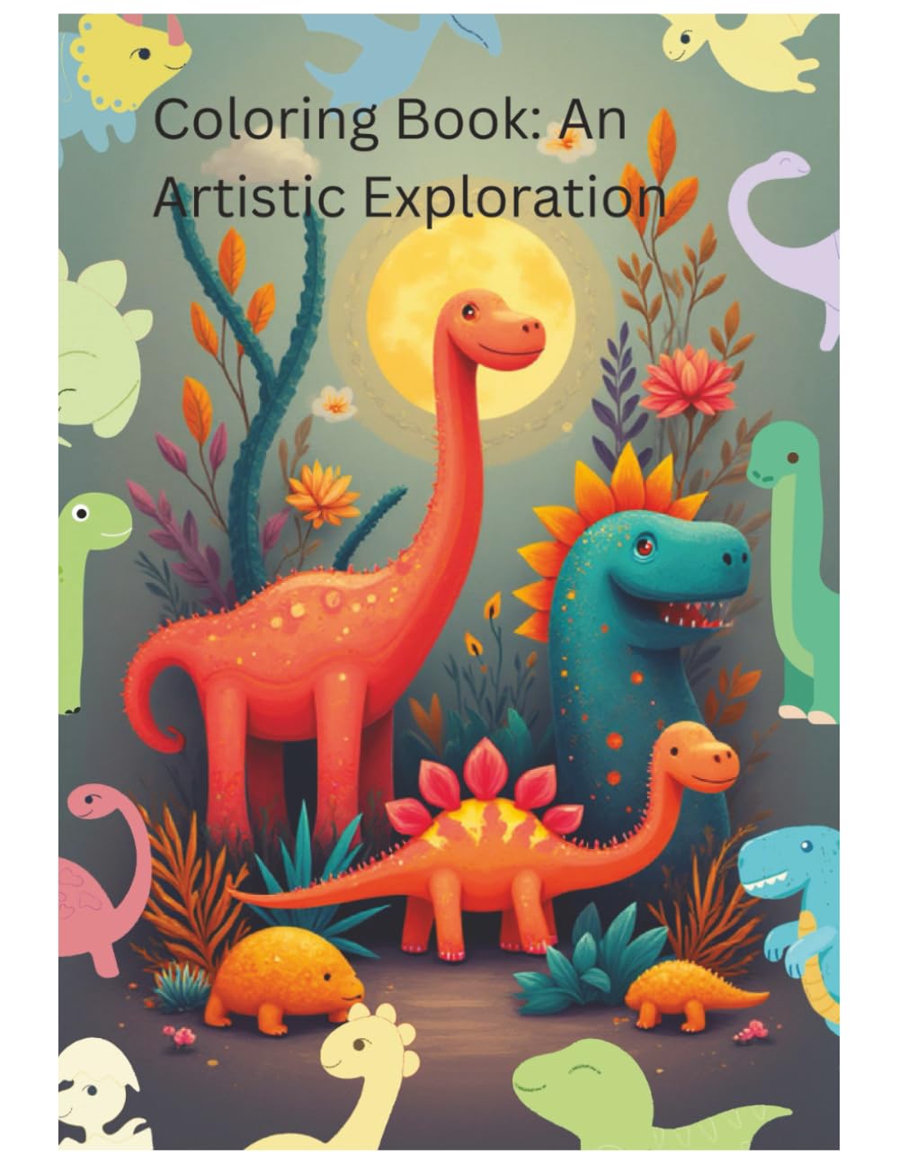 Dinosaur Coloring Book for Kids – Fun Pages Featuring All Your Favorite Dinosaurs!: kids dinosaur activity book