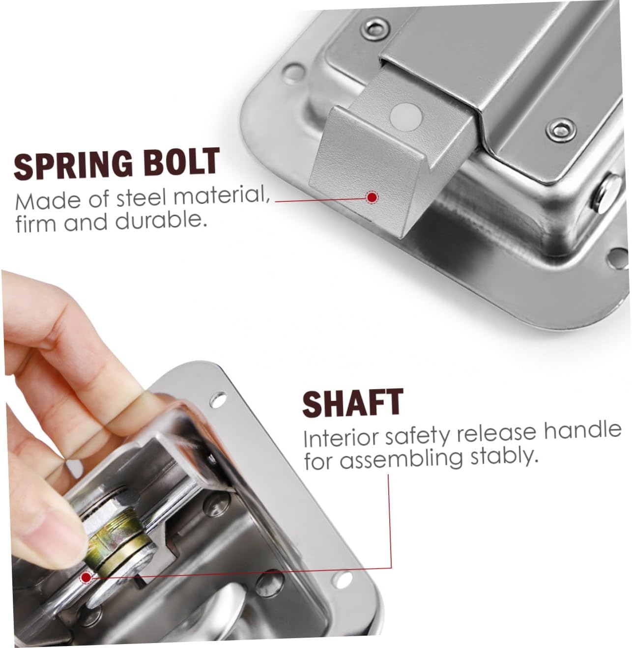 VICASKY Rv Locks for Storage Door Stainless Steel Lock Latch Paddle Handle to Operate