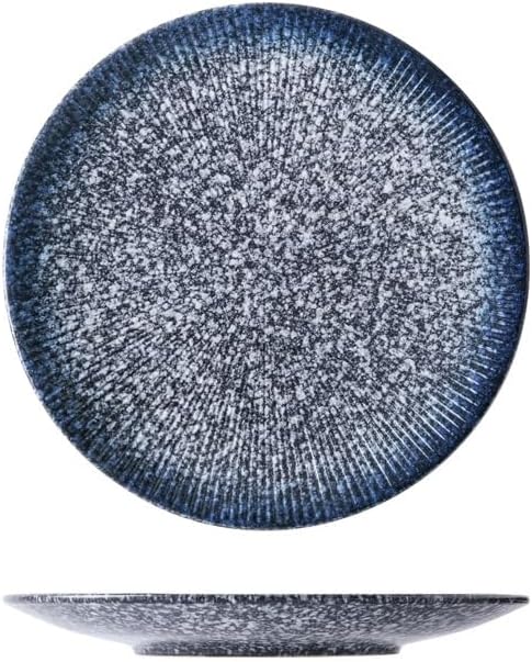 Raineed Steak Plate Flat Plate Plate Ceramic 8" 10" Round Pasta Plate Cooking Plate Sushi Salad Japanese Western Food All-Purpose Cafe Ceramic Heat Resistant Meal Coordinating Microwave Safe Easy