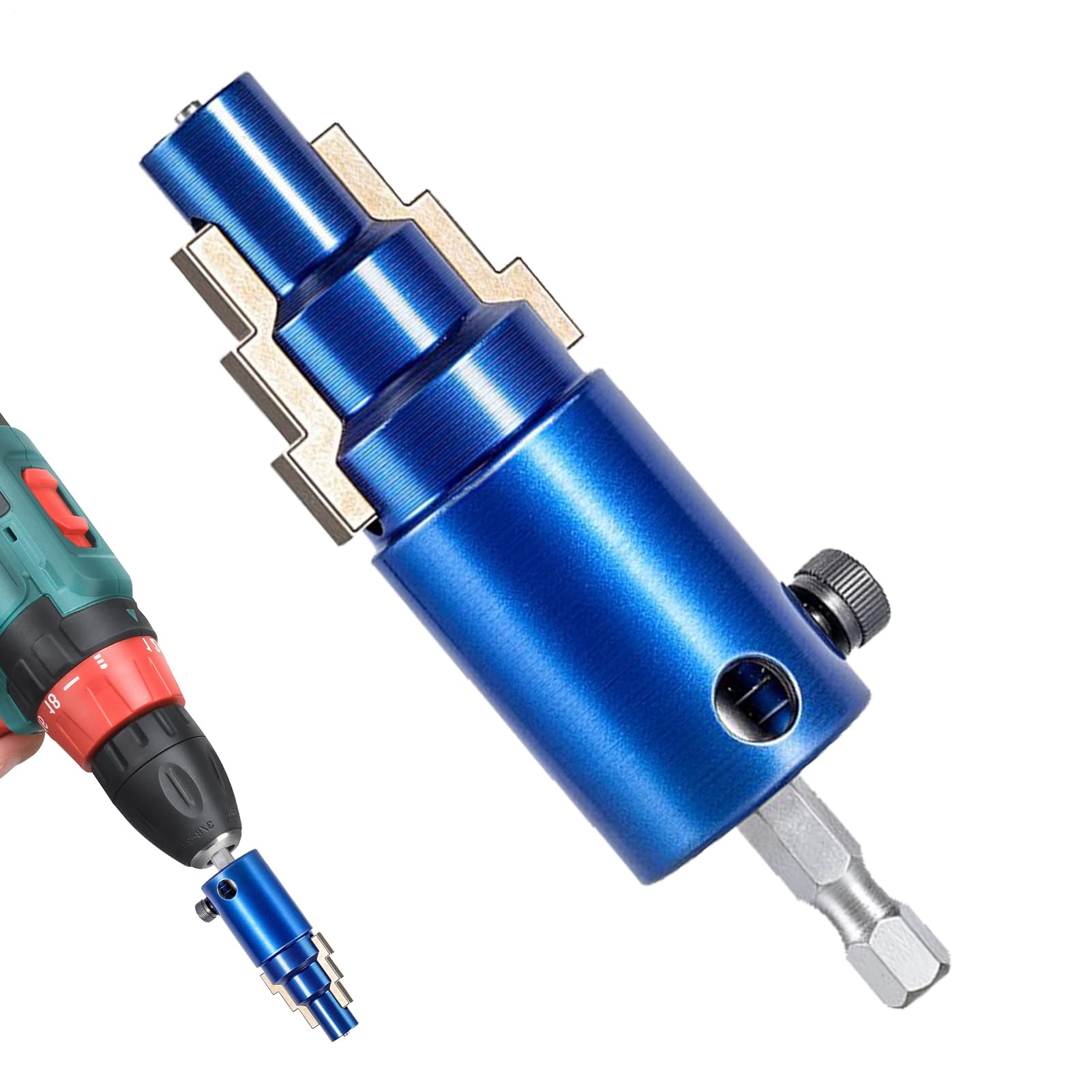 Extracteur de tuyau fileté cassé pour tubes de 1/2, 3/4 et 1 pouce