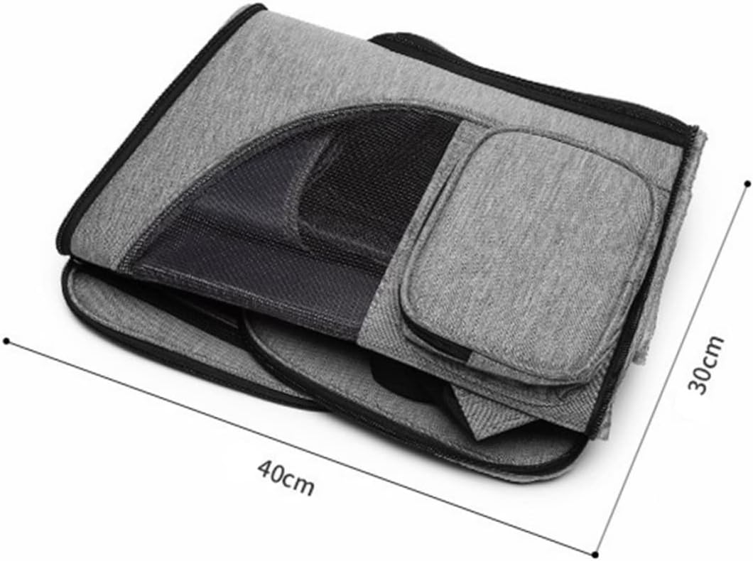 VANZACK 1Pc Foldable Pet Backpack for Dogs and Cats Casual Outdoor Travel Carrier Bag Breathable Grey Cat and Dog Backpack with Ventilation Portable Pet Storage