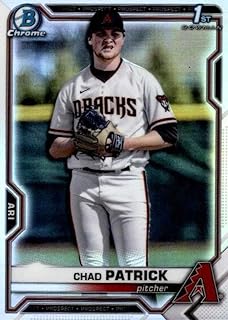 2021 Bowman Chrome Draft Refractor #BDC-51 Chad Patrick RC Rookie Arizona Diamondbacks MLB Baseball Trading Card