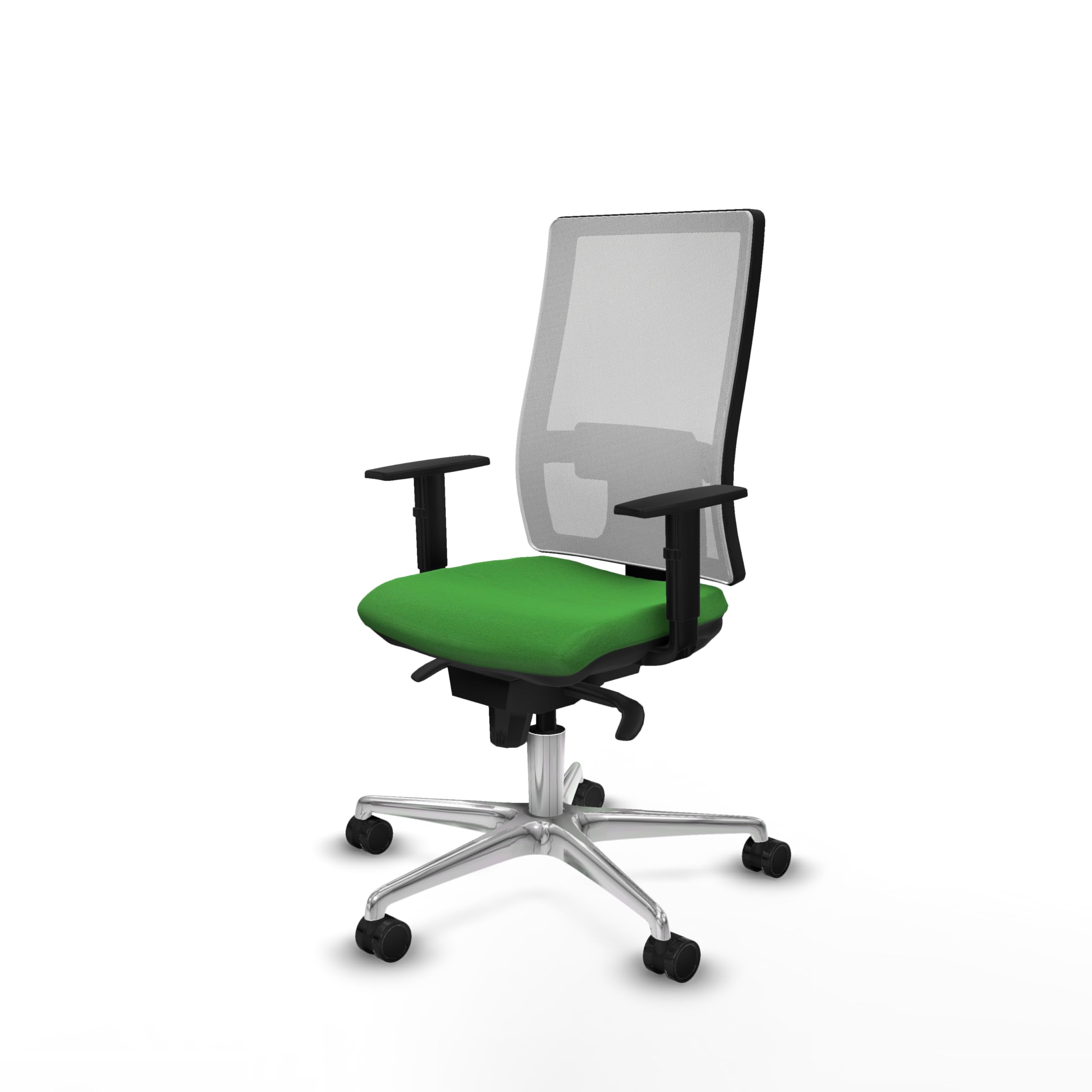 Piqueras y Crespo - La Mejor Silla ergonómica Calidad Precio, Modelo Horna, sillas operativas hasta 120 Kilos, Brazos 1D, Respaldo Regulable y Apoyo Lumbar 1D.