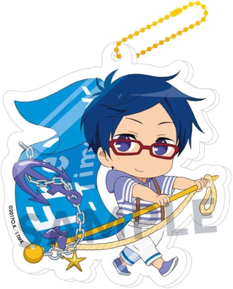 Amazon.co.jp: 劇場版 Free! アクリルキーホルダー アクキー 竜ヶ崎怜