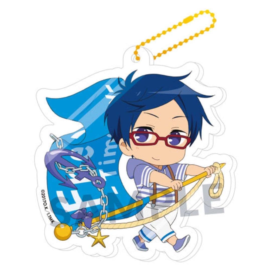 Amazon.co.jp: 劇場版 Free! アクリルキーホルダー アクキー 竜ヶ崎怜