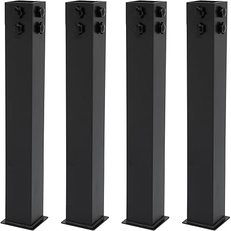 4 Pack Super Stable Metal Bed Riser Lofting Kit