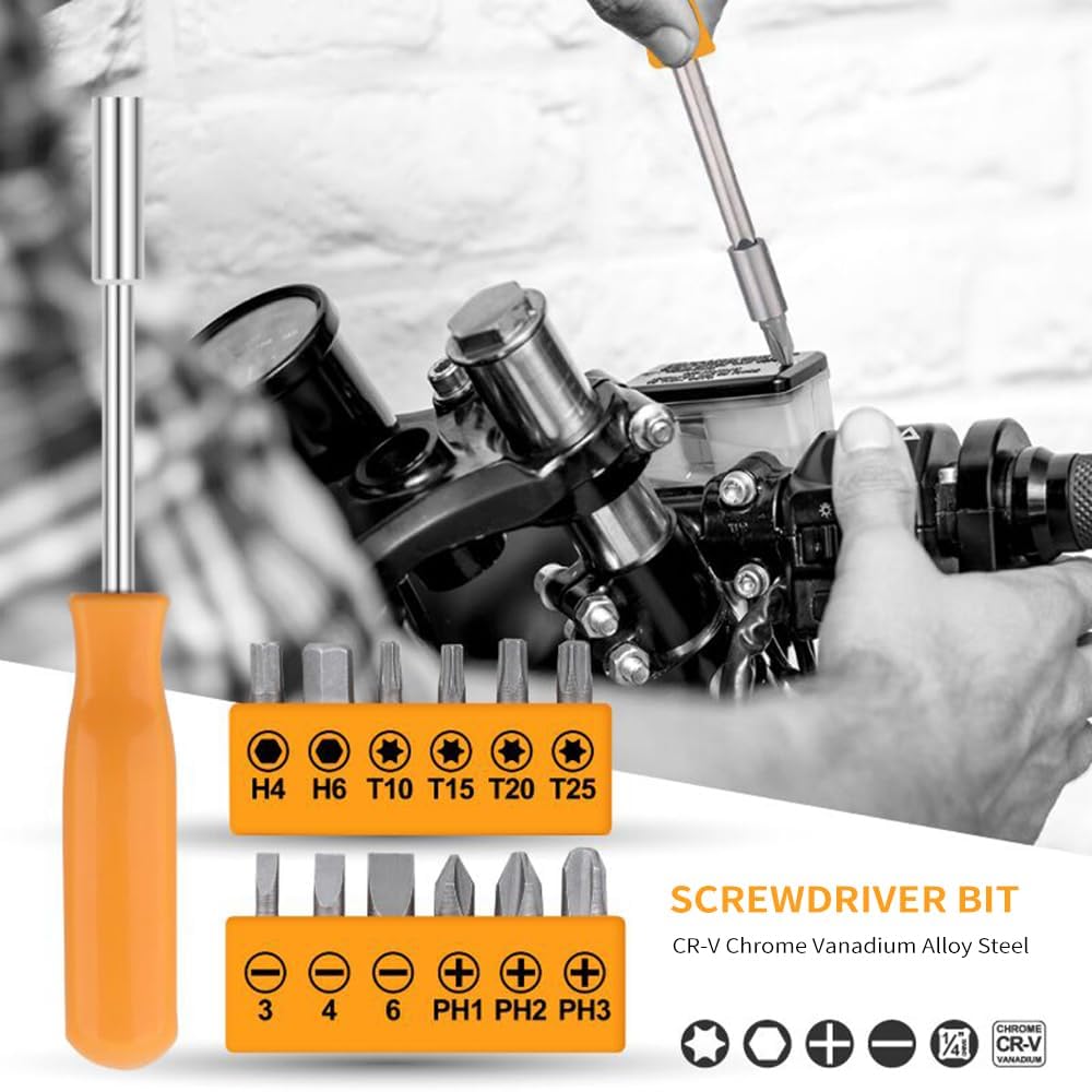 Kit de herramientas de bricolaje de 24 piezas, mini juego de herramientas de mano con alicates, llave, martillo y destornillador para mantenimiento y reparación del hogar y la oficina