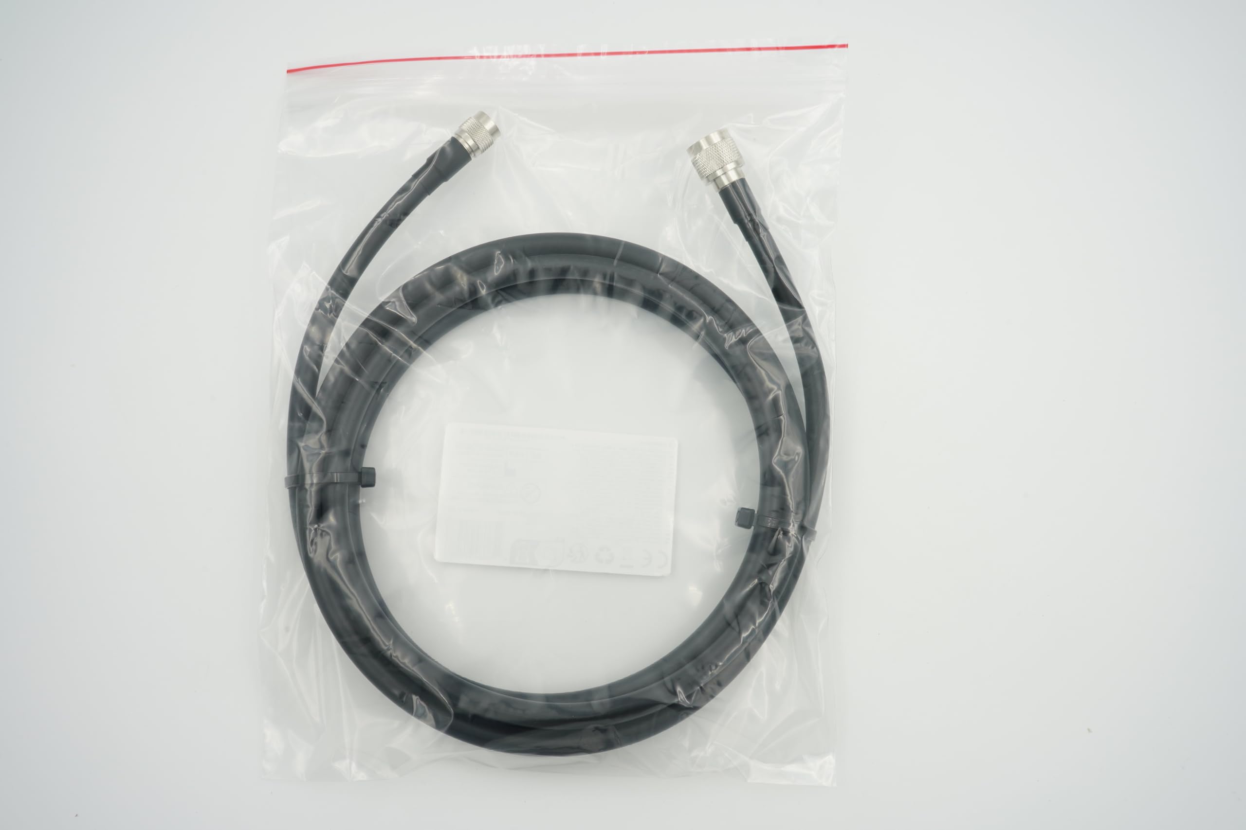 15m RP-TNC maschio a N maschio — Prolunga coassiale flessibile HF400 interamente in rame da 50 Ohm (equivalente a LMR400 UF UltraFlex) — per antenna router wireless mobile WiFi LTE 4G 5G 6G