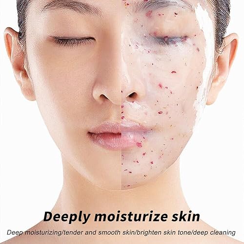 Miniatura 8 de Máscara facial de menta de gelatina, bikini, máscara de exfoliación de área de axilas - 30 sabores diferentes - hogar y tamaño profesional 23 onzas,