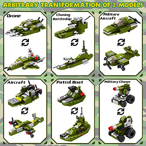 VATOS Bausteine Spielzeug 25-in-1 STEM Bauspielzeug ab 6 Jahren 576 PCS Pädagogische Warcraft Konstruktionsspielzeug für… – Bild 5