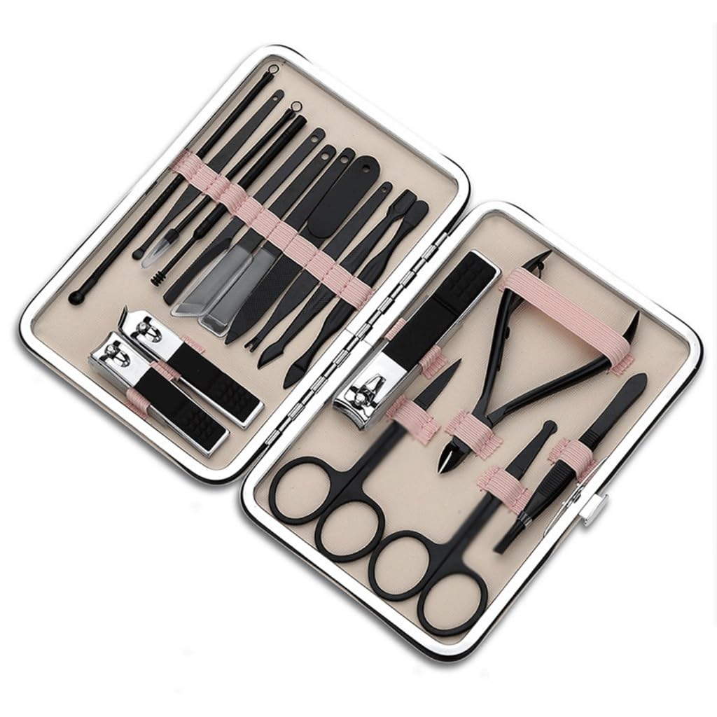 Secondary Grinding Nail Clippers 18 Piece Set of Repair and Enhancement Tools of E