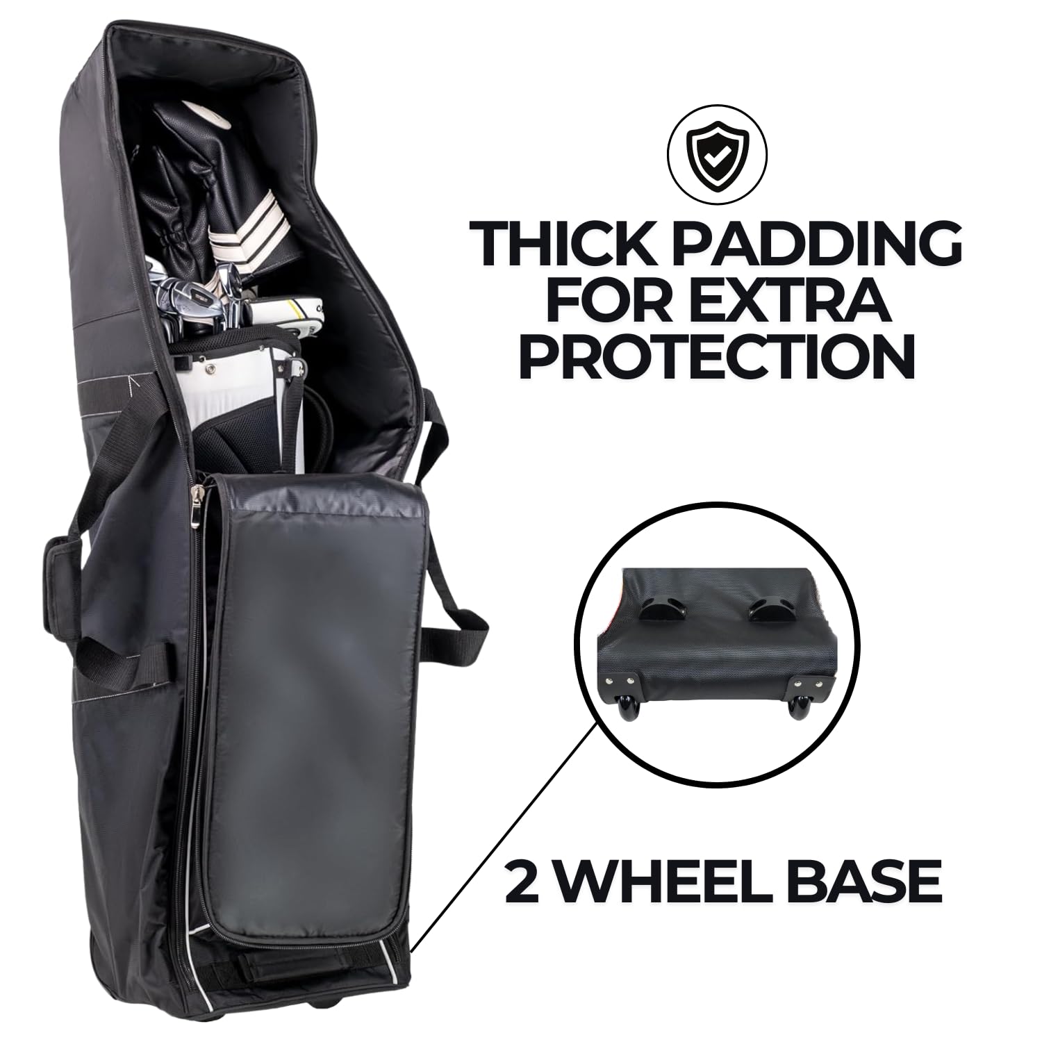 Izzo Golf Deluxe Golf Travel Cover – Golf-Reisetasche/Abdeckung