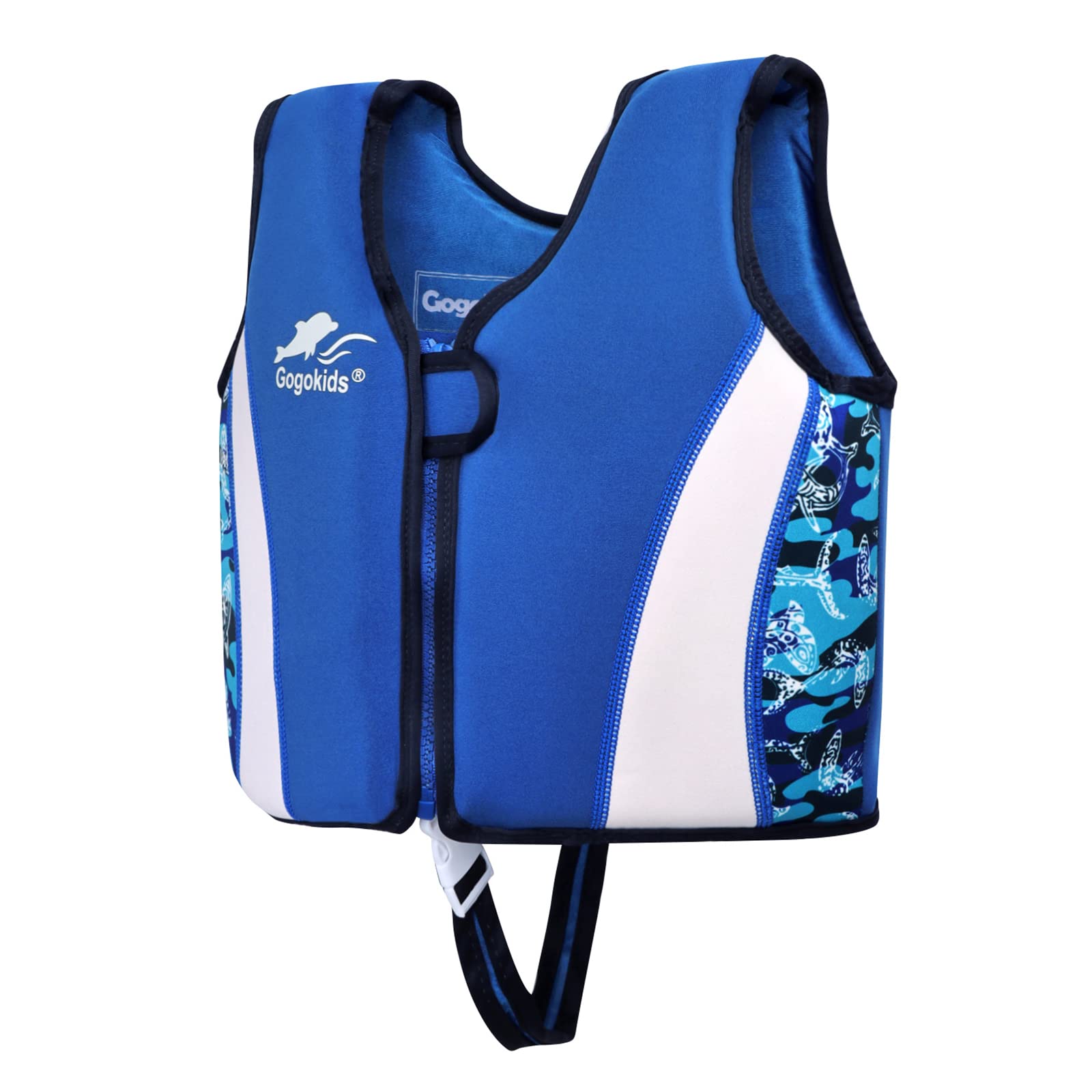 Fille Garçon Gilet de Natation - Enfants Maillot de Bain Veste avec Flottaison Entraînement de Natation 2-6 Ans