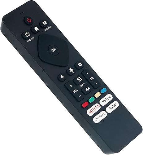 Miniatura 2 de Allimity URMT26CND002 - Control remoto de voz de repuesto compatible con Philips 7600 Series Google TV 65PUL7672 65PUL7672/F7 55PUL7672 55PUL7672/F7