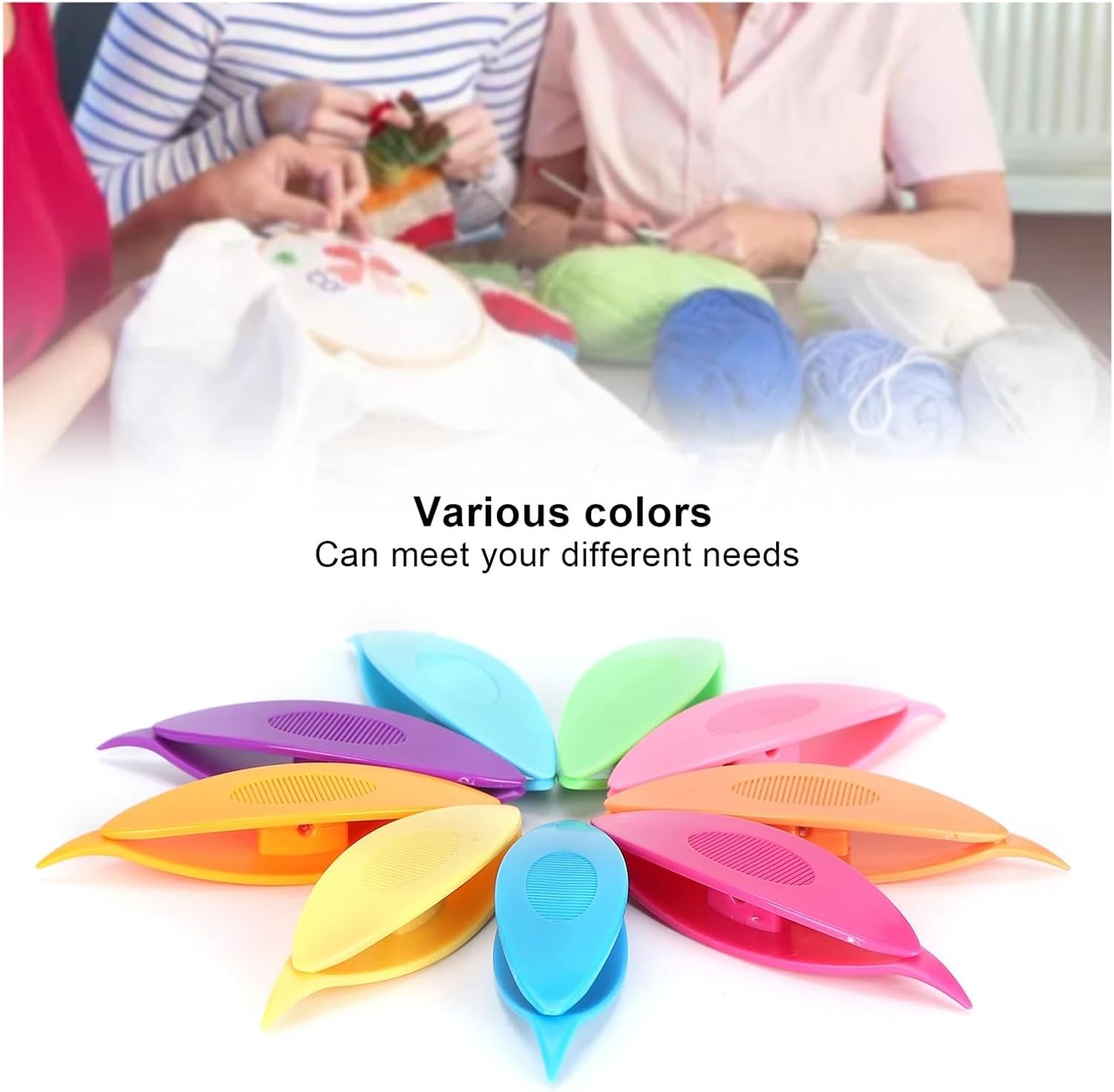 Bobbin Lace Kit 4 Set Colorful Tatting Shuttles/Set Craft Tool for DIY Hand Knitting