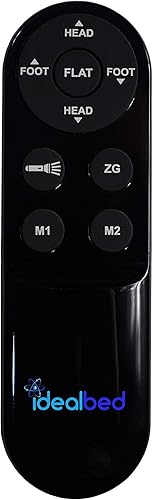 Miniatura 4 de iDealBed 3i Base de cama ajustable personalizable inalámbrica gravedad cero posiciones de confort con un toque memoria programable funcionamiento