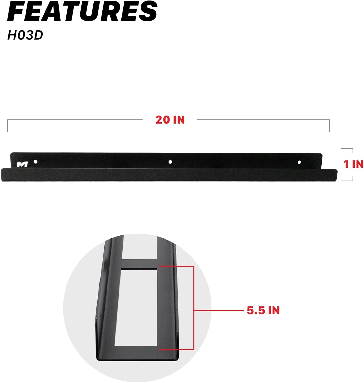 Maxshine Universal Detailing Spray Bottle Holder (2-Pack) – Wall-Mounted Organizer Rack Holds 8 Spray Bottles – Lightweight, Durable Storage Accessory for Mobile Car Detailing & Garage Use