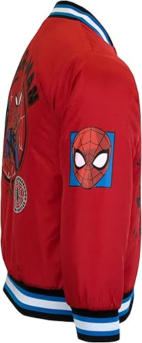 Miniatura 4 de Chaqueta Bomber de Superhéroes de Marvel para Niños - Spider-Man, Miles Morales, Black Panther, Ghost-Spider, Venom para Niños
