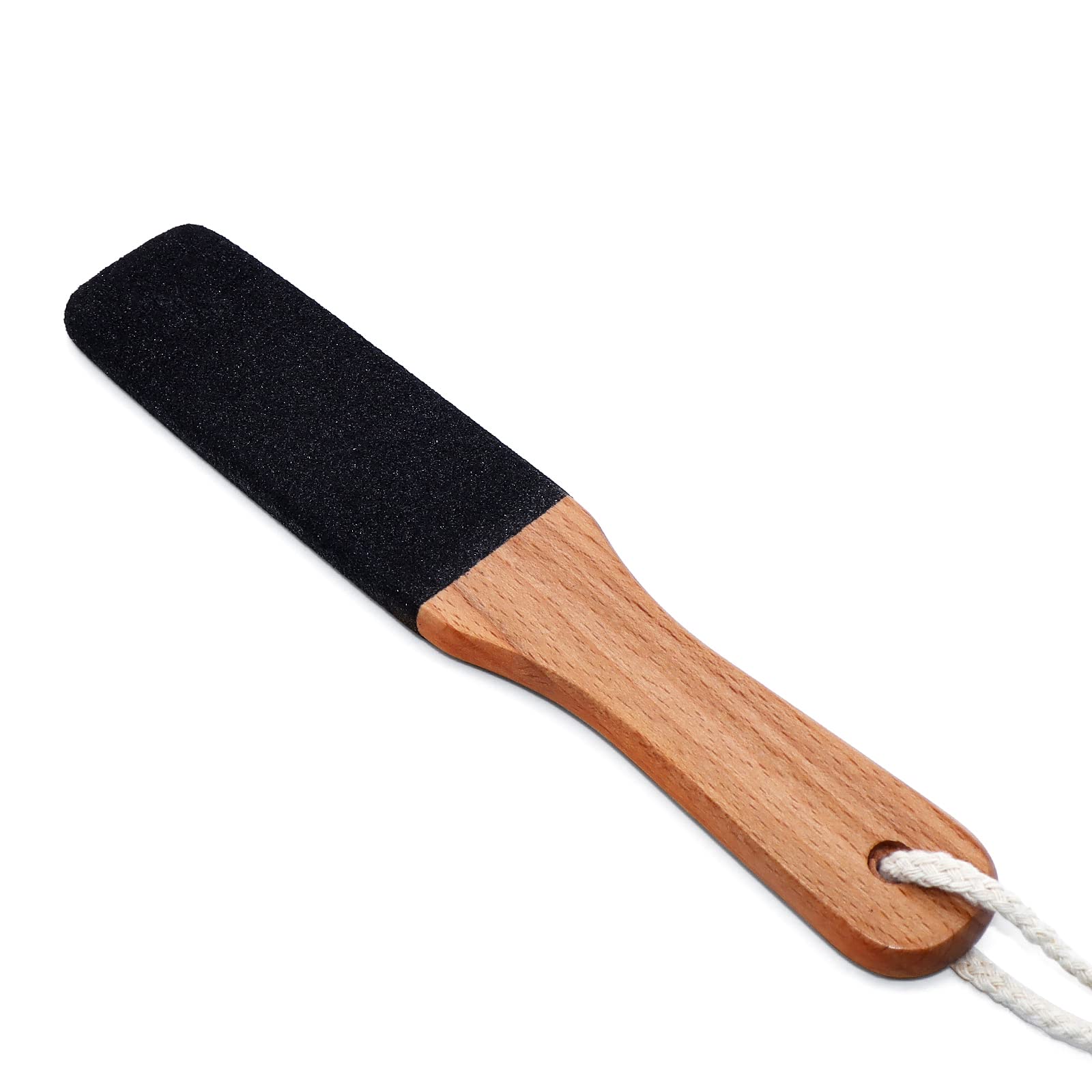 Pumice Stone Foot File with Handle, Exfoliator Pedicure Tool for Feet Scraper File Brush Tools for Wet and Dry Feet